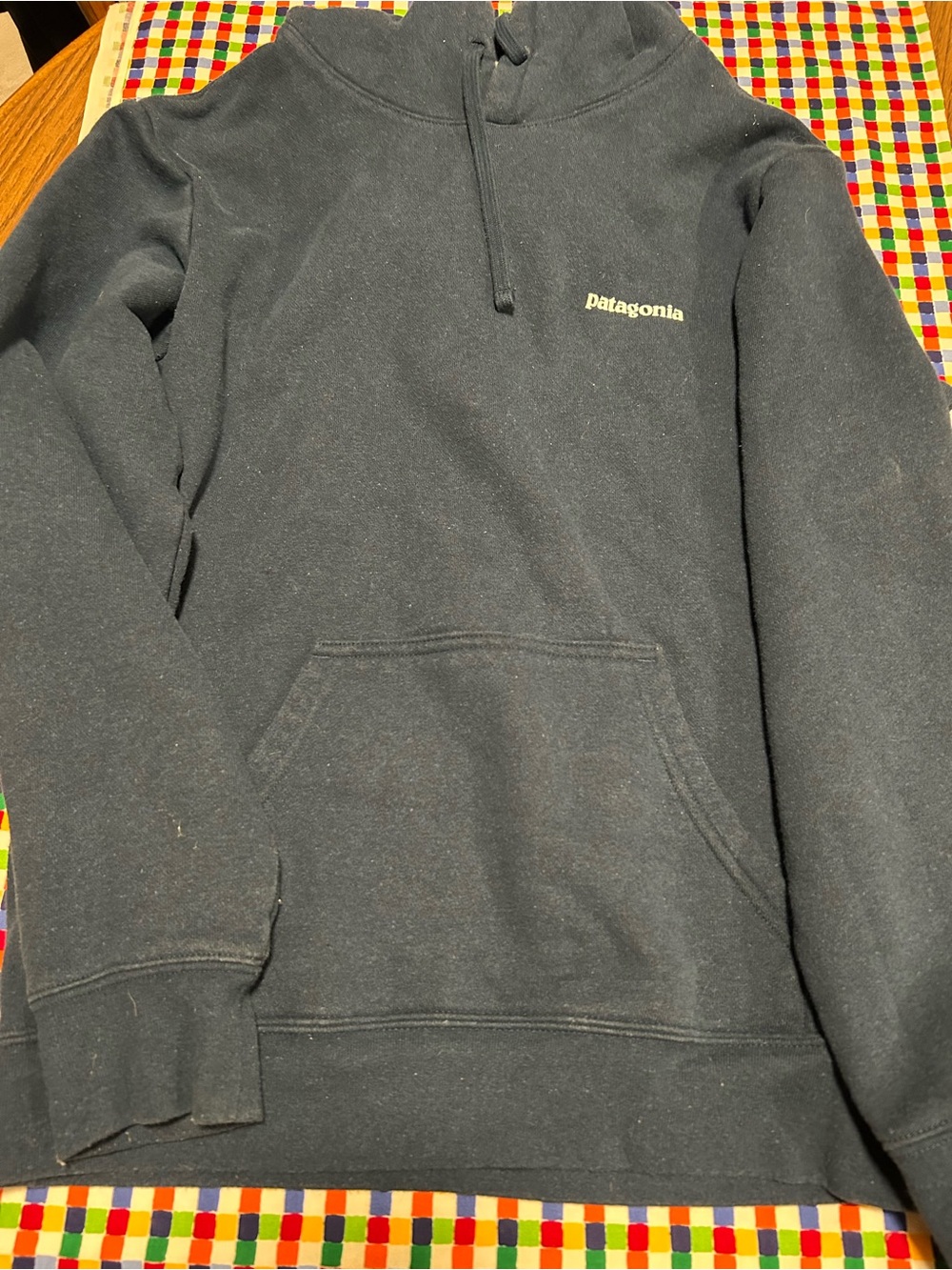 Patagonia Men's blue Hooded Pullover Sweatshirt S